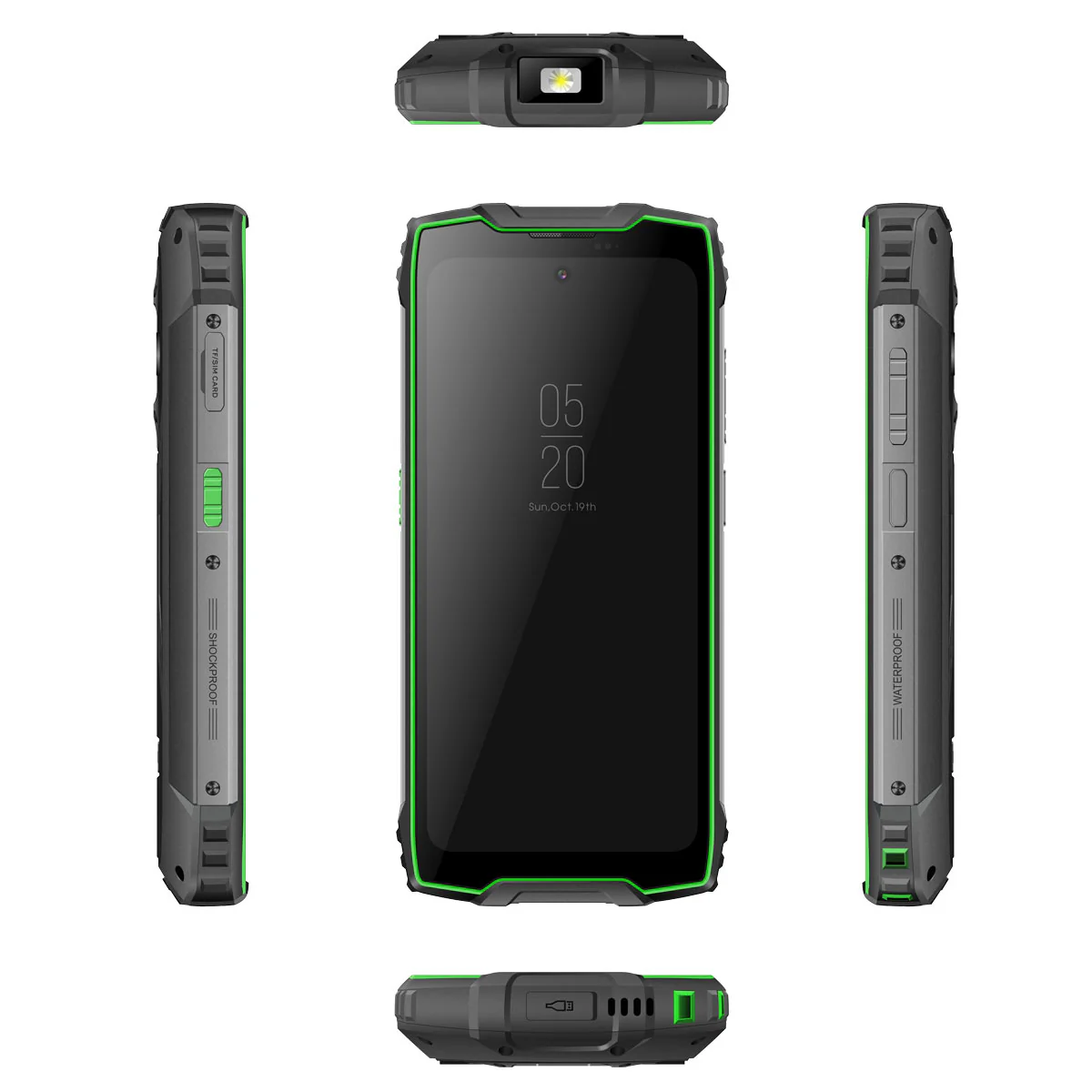 Blackview BV9300 Pro 8/12GB+256GB 6,7-Zoll Haupt- & 1,3-Zoll Rund-Secondary-Display Eingebauter 100LM Taschenlampe 15080mAh 4G Robustes Smartphone - Image 21