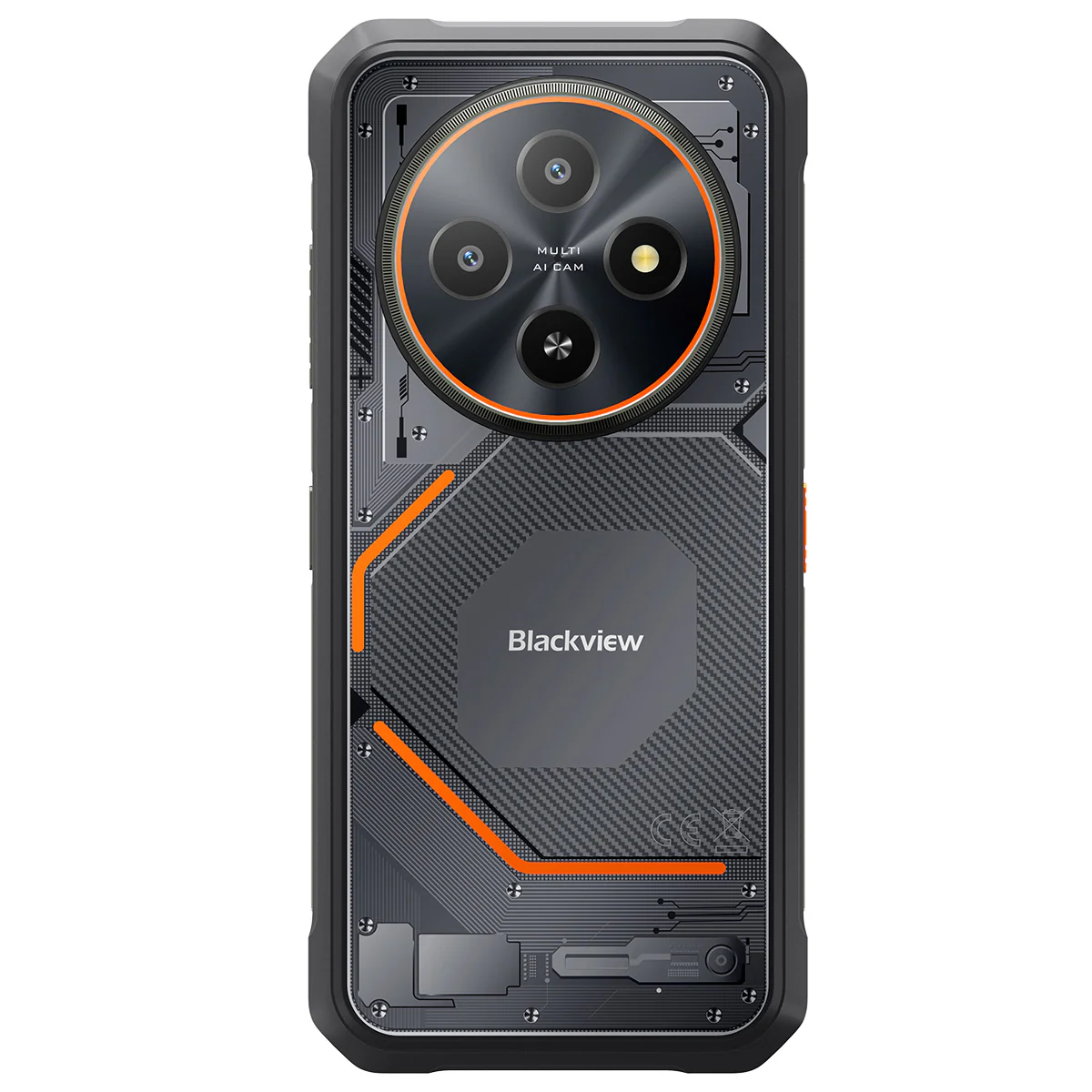 Blackview FORT 2 Ultra-dünnes 6,56-Zoll MediaTek Helio G81 Octa-Core 5000mAh 16MP+13MP KI-Kamera NFC 4G Robustiertes Handy - Image 3