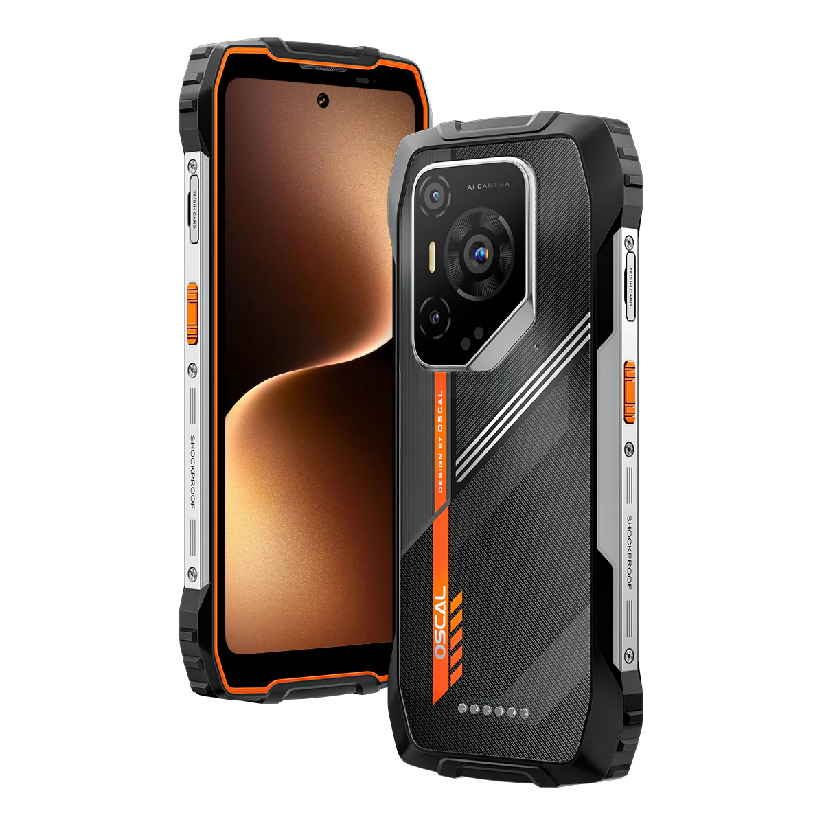 Oscal Pilot 3 6,78 Zoll MediaTek Dimensity 6300 12GB+256GB 50MP+20MP Nachtsichtkamera 7500mAh 5G KI Robust Smartphone - Image 14