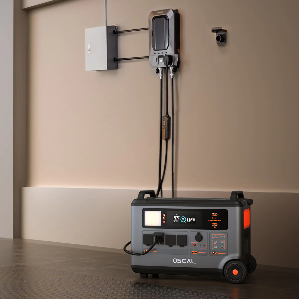 Robustes Blackview Oscal PowerMax 3600-Kraftwerk für die Sicherung zu Hause und im Freien - Image 5