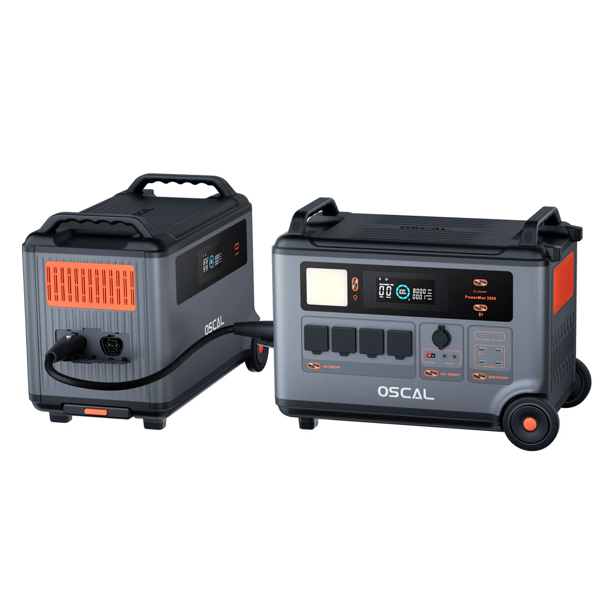 Robustes Blackview Oscal PowerMax 3600-Kraftwerk für die Sicherung zu Hause und im Freien - Image 7