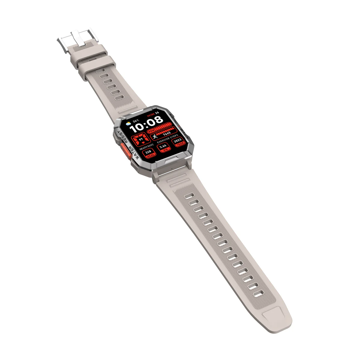 Blackview W60 2,01 Zoll 900 mAh LED-Taschenlampe Campass Outdoor-Smartwatch  - Image 18