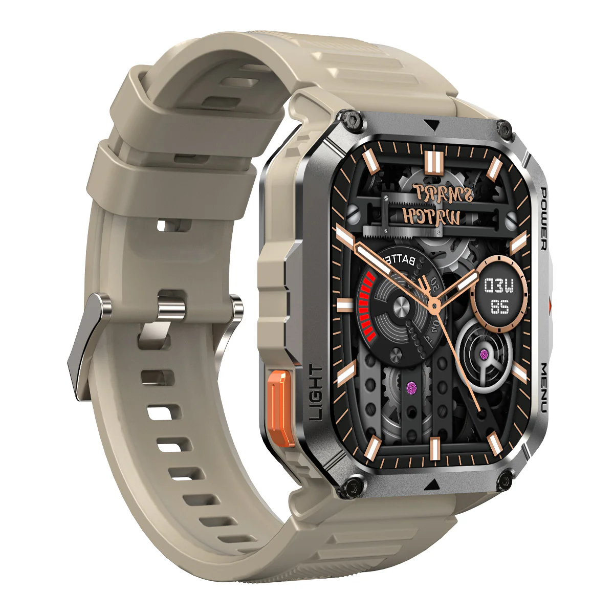 Blackview W70 Pro 2,01-Zoll 900mAh Eingebaute LED-Taschenlampe Outdoor-Sport-Smartwatch - Image 9