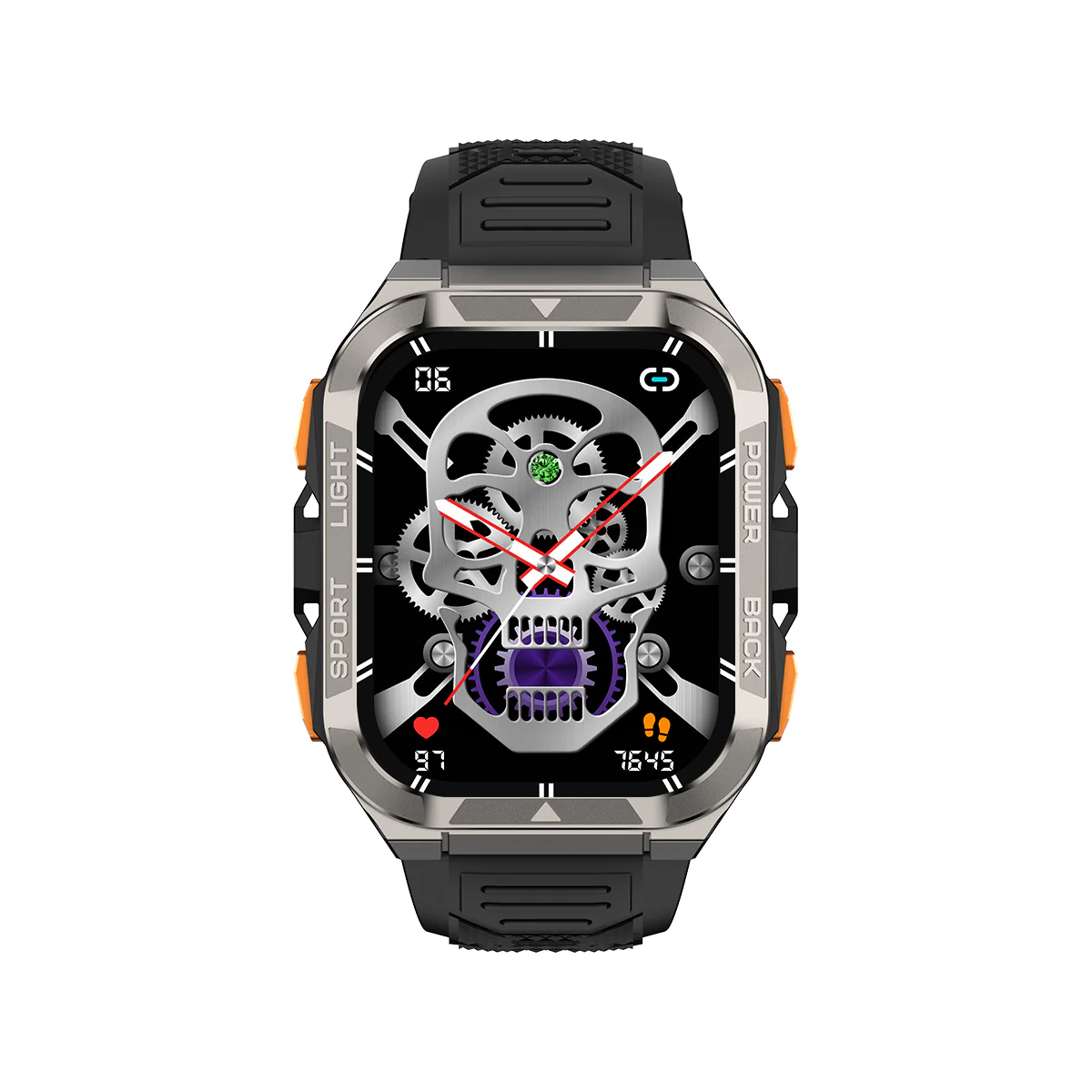 Blackview W80 Pro GPS 1,91-Zoll 900mAh Eingebaute LED-Taschenlampe Outdoor-Sport-Smartwatch - Image 4