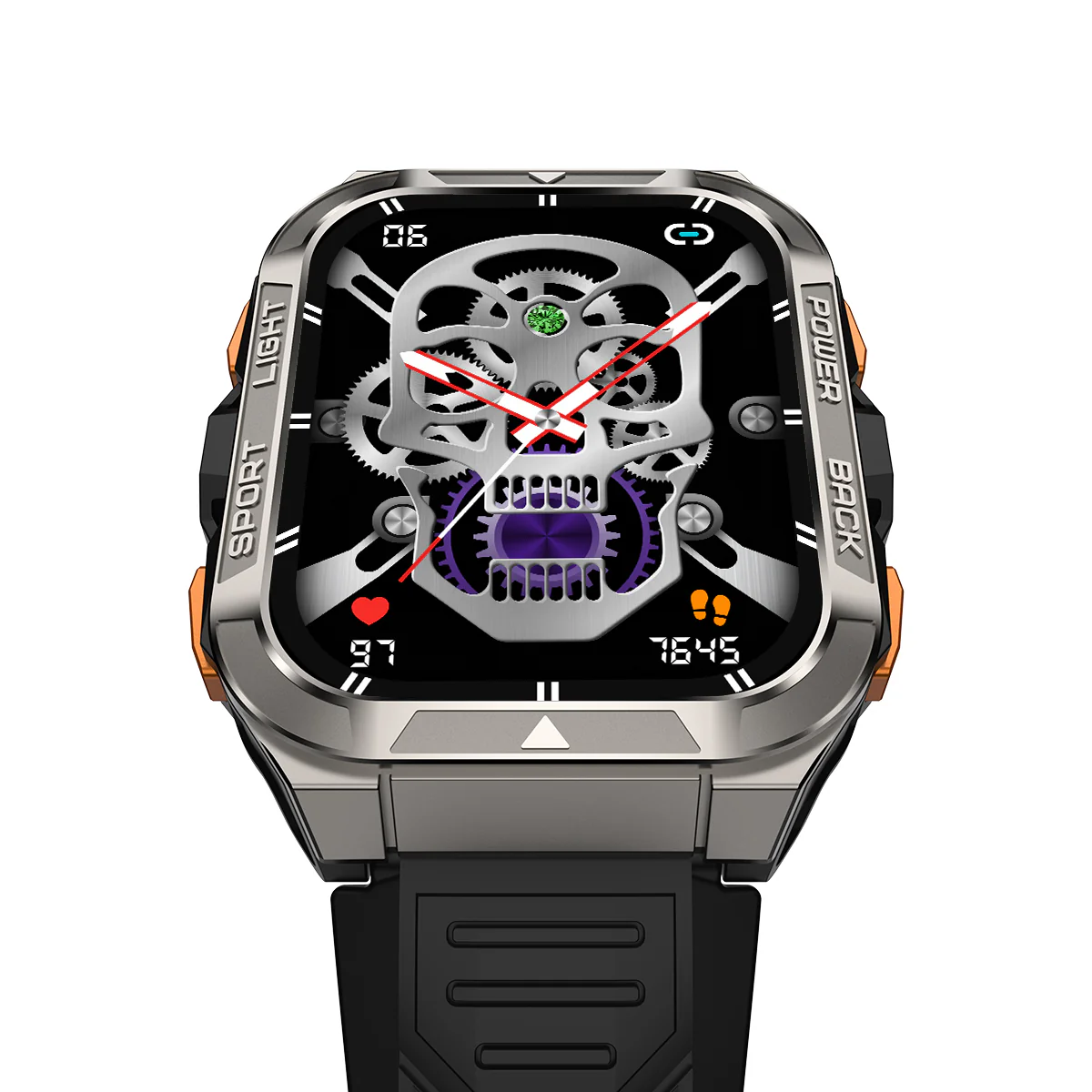 Blackview W80 Pro GPS 1,91-Zoll 900mAh Eingebaute LED-Taschenlampe Outdoor-Sport-Smartwatch - Image 6