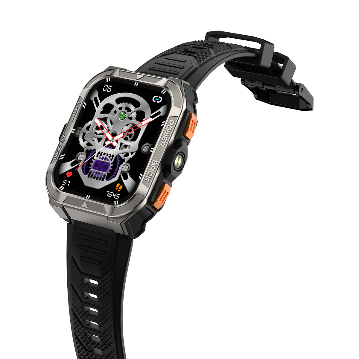 Blackview W80 Pro GPS 1,91-Zoll 900mAh Eingebaute LED-Taschenlampe Outdoor-Sport-Smartwatch - Image 9