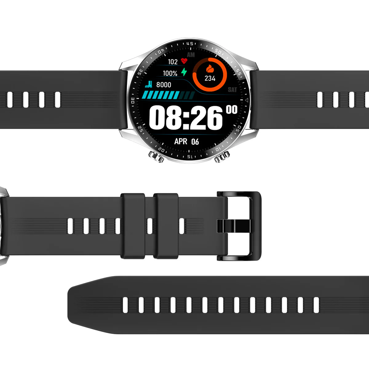 Blackview X1 Pro 10 Meter wasserdichte Sport-Smartwatch - Image 6