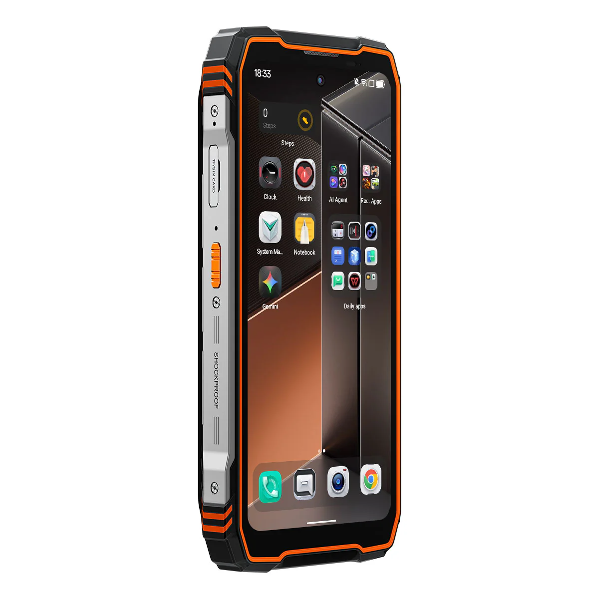 Blackview XPLORE 1 Pro 5G Thermische Bildgebung Robust Telefon mit 6,78" 120Hz Haupt- & 2,01" Sekundärdisplay 20000mAh 170LM Taschenlampe - Image 12