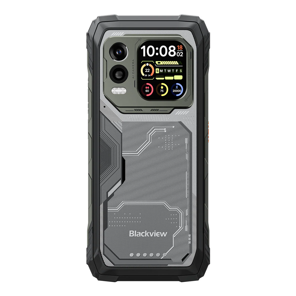 Blackview XPLORE 1 Pro 5G Thermische Bildgebung Robust Telefon mit 6,78" 120Hz Haupt- & 2,01" Sekundärdisplay 20000mAh 170LM Taschenlampe - Image 3