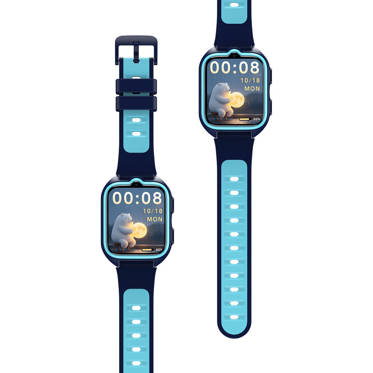 Blackview Z30 1,75-Zoll LED-Taschenlampe GPS + LBS + WIFI KI-Positionierung 4G Videoanruf Kindertelefonuhr - Image 8